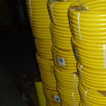 Yellow Reinforced PVC Hose